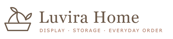 Luvira Home horizontal logo for Shopify theme picker